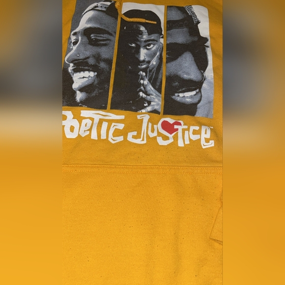 Preloved Vintage size large Poetic Justic Tupac sweater - Picture 4 of 8